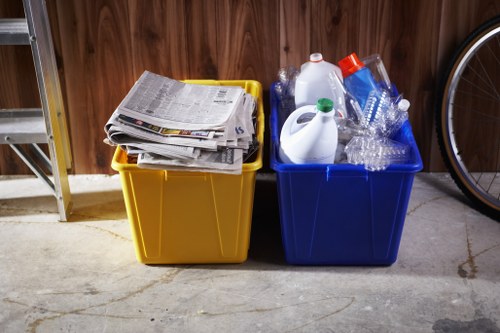 Efficient waste disposal during flat clearance